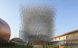 The leading, Wolfgang Buttress designed UK Pavilion for Expo 2015 Milan,