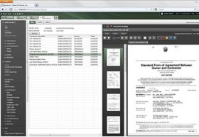 Document Imaging Pane - Spectrum Construction computer software