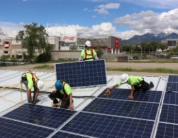 Solar carports power Major League Soccer stadium in Utah